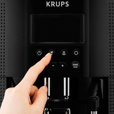 Makinë për espresso Krups Pisa EA8150, 1450 W, 15 bar, 1.7 l, e zezë