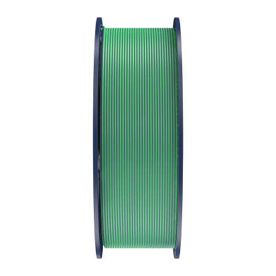 Filament 3D SUNLU Silk PLA+, Dual Color, 1.75 mm 1 kg, jeshile vjollcë