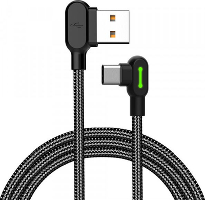 Kabllo karikimi Mcdodo USB në USB C, 3m, 3A, e zezë