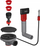 Set kullimi Franke 112.0658.446, me mbyllje automatike, black matt