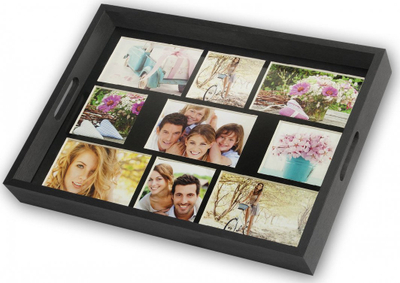 Tabaka fotografish ZEP Photo Tray W002, 43x35 cm, dru, e zezë