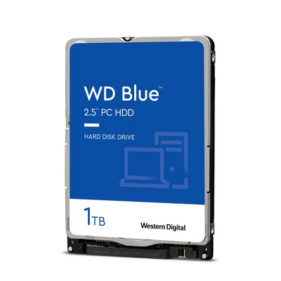 Hard Disk Western Digital Blue WD10SPZX, 1TB, 2.5", SATA/600, blu