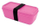 Kuti dreke Milan Lunch Container Sunset, 0.75L, me ndarës, rozë