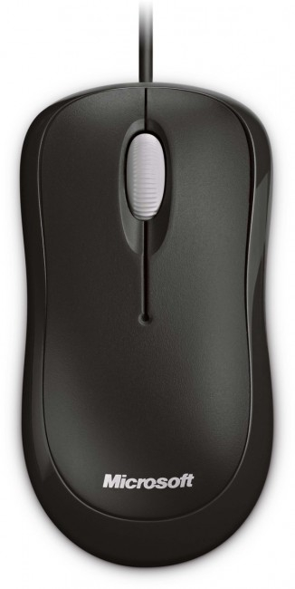 Глушец Microsoft Basic Optical 4YH-00007, со кабел, црн
