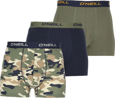Boxerë për burra ONeill, set me 3 copë, pambuk me elastan, shumëngjyrësh