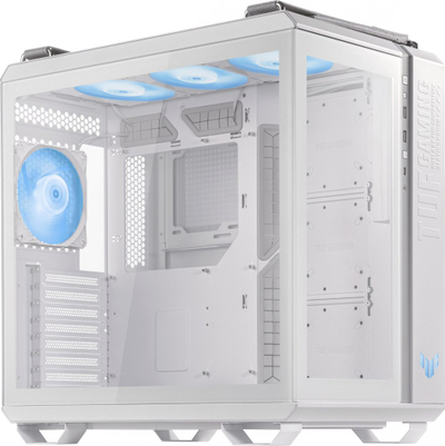 Kasë Asus TUF Gaming GT502 PLUS TG ARGB, e bardhë, Midi Tower