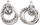 Vathë për femra Hot Diamonds Jasmine DE610, të argjendtë