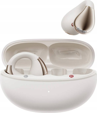 Kufje QCY Crossky C30, open ear, 25 orë përdorim, të bardha