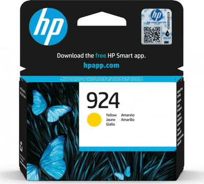 Ngjyrë printeri HP 924, e verdhë