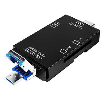 Lexues kartash Vakoss TC-R425X, USB MicroUSB USB-C, 6 me 1, gri