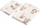 Set shtrati për kalamaj Beige Bunnies, 2 copë, 100x135 cm, bezhë