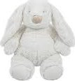 Lodër pelushi Beppe Rabbit Charlotte, 25cm, e bardhë