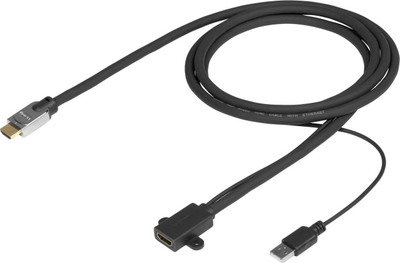 Kabllo HDMI Vivolink PRO, nga mashkull te femër, 4K 60Hz HDMI 2.0, e zezë