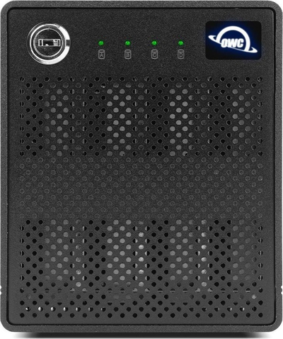 Disk i jashtëm RAID OWC ThunderBay 4 Mini, 16TB SSD, Thunderbolt 3, i zi