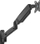 Mbajtës muri për monitor HiSmart HS083304, 17-32", 9 kg, i zi