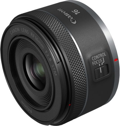 Lente Canon RF 16 mm F2.8 STM