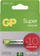 Bateri alkaline GP Super AAA LR03, 1.5V, paketim 10 copë