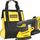 Lемач делта со батерија Stanley SFM, 18V, сет, жолт