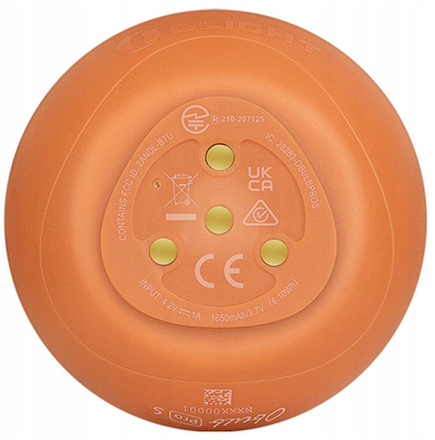 Dritë LED Olight Obulb Pro S, e rikarikueshme, me kontroll përmes aplikacionit, portokalli