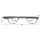 Shezllon profesional alumini, 60×195×30 cm (HM5071.10), gri