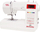 Makinë qepëse elektronike Janome JUNO J30, 30 programe qepjeje, ekran LCD, e bardhë