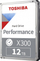 Disk HDD Toshiba X300 Performance, 12TB, 3.5" SATA III