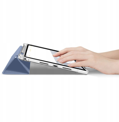 Mbrojtëse tablet Tech-Protect SC Pen Hybrid Lenovo IdeaTab 11\" TB-336, me mbajtëse stilolapsi, kapak që paloset, blu e çelët