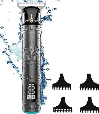 Makineri qethje Bamba PrecisionCare Samurai, motor i qetë, ekran LCD, gri