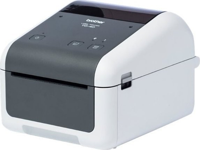 Printer etiketash Brother TD-4520DN, termik, me rrjet, i bardhë