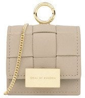 Торбичка за слушалки Ideal of Sweden Mini Braided Bag, со заштитна навлака, беж