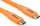 Kabllo USB-C Club3D CAC-1576, 2m, 240W PD, portokalli