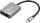 Адаптер за мрежа Sandberg USB C Gigabit PD100W, 1x RJ45, полнење 100W, сива