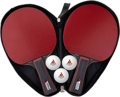 Сет пингпонг Joola Duo Pro, 2 рекети, 3 топки, со торба