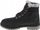 Çizme për kalamaj Timberland Premium 6 IN WP Shearling Boot Jr, lëkurë nubuck, të izolume, të zeza