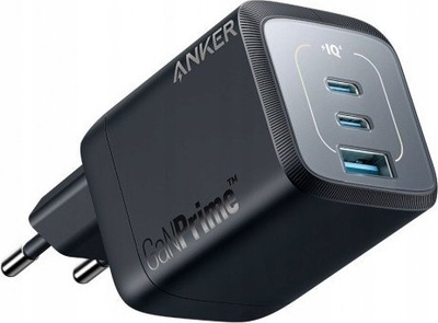 Ѕиден полнач Anker Prime Universal, 3 USB USB C порти, брзо полнење, црн