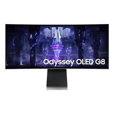 Monitor Samsung Odyssey G8 OLED, 34", Ultra-WQHD, i argjendtë