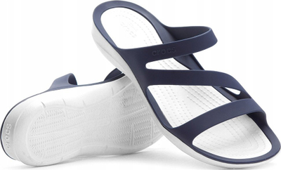 Женски сандали Crocs Swiftwater, бело морнарски