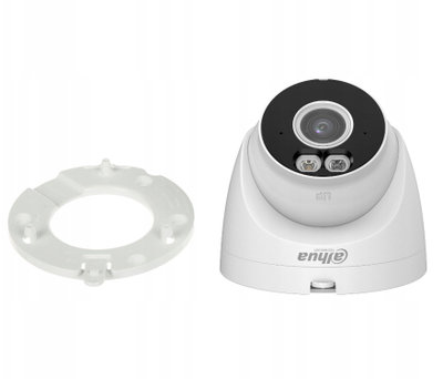 Kamerë sigurie Dahua Turret DH-IPC-HDW1539DAP-SAW-IL-0280B-EUR, 5MP, Wi-Fi 6, e bardhë