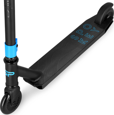 Trotinet stunt Spokey Revert BL 929401 për skatepark, zi me blu