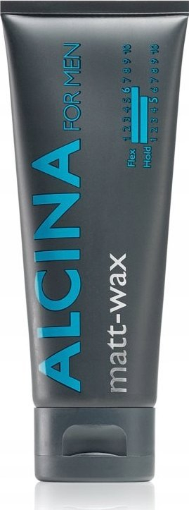 Dyll flokësh Alcina For Men Matt Wax, efekt mat, 75 ml