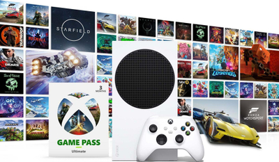 Konzolë Xbox Series S, 512GB SSD, Game Pass Ultimate 3 muaj, e bardhë