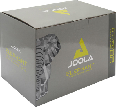 Topa pingpongu Joola Elephant, 55mm, set 28 copë, të bardhë