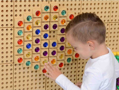 Lodra prej druri për grafikun shkencor Masterkidz, 72 copë