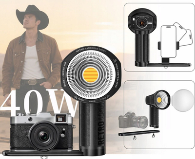 Lampë dore LED LensGo SB11055, 40W, 2700K 7000K, retro