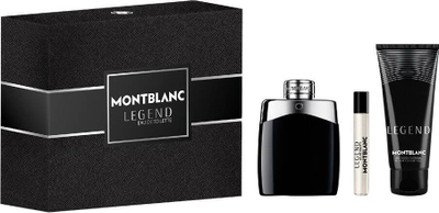 Set dhurate parfum Montblanc Legend, EDT 100ml, xhel dushi 100ml, i zi