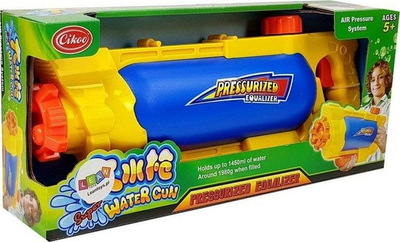 Lodër pistoletë me uj LEANToys, blu / verdhë