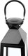 Fener dekorativ CRETE, çelik inox, 42 cm, i zi