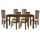 Set ngrënieje me hapje, 7-pjesësh (Tavolinë + 6 karrige) HM10090,