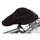 Mbulesë xheli për selën e biçikletës Dunlop, 260x235mm, memory foam, e zezë