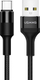 Kabllo USAMS U5, 2A, USB-C, 1,2m, e zezë